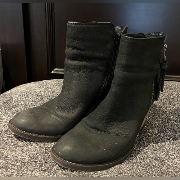 COPY - Steve Madden Size 8 Black RYATT Booties GUC - Picture 5 of 9